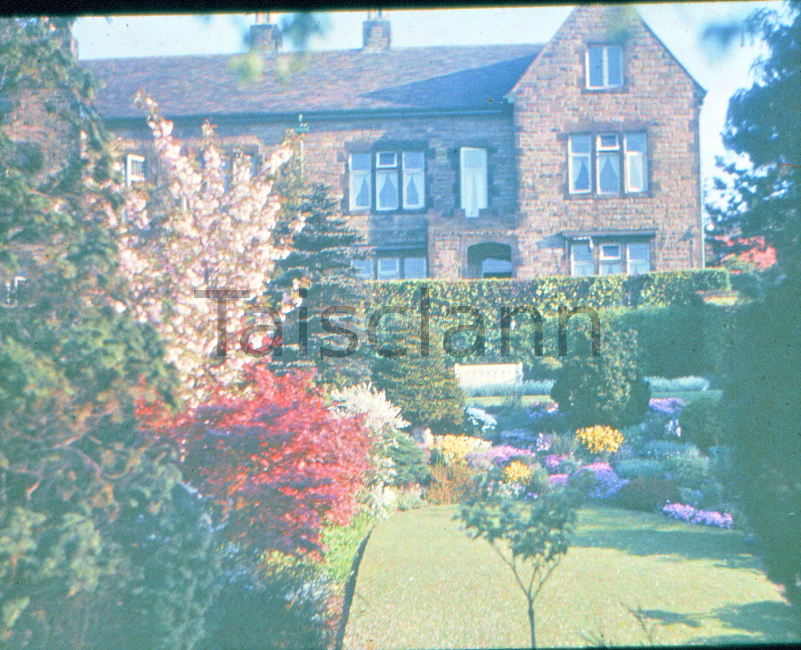 House and garden - somewhere in Northern England.