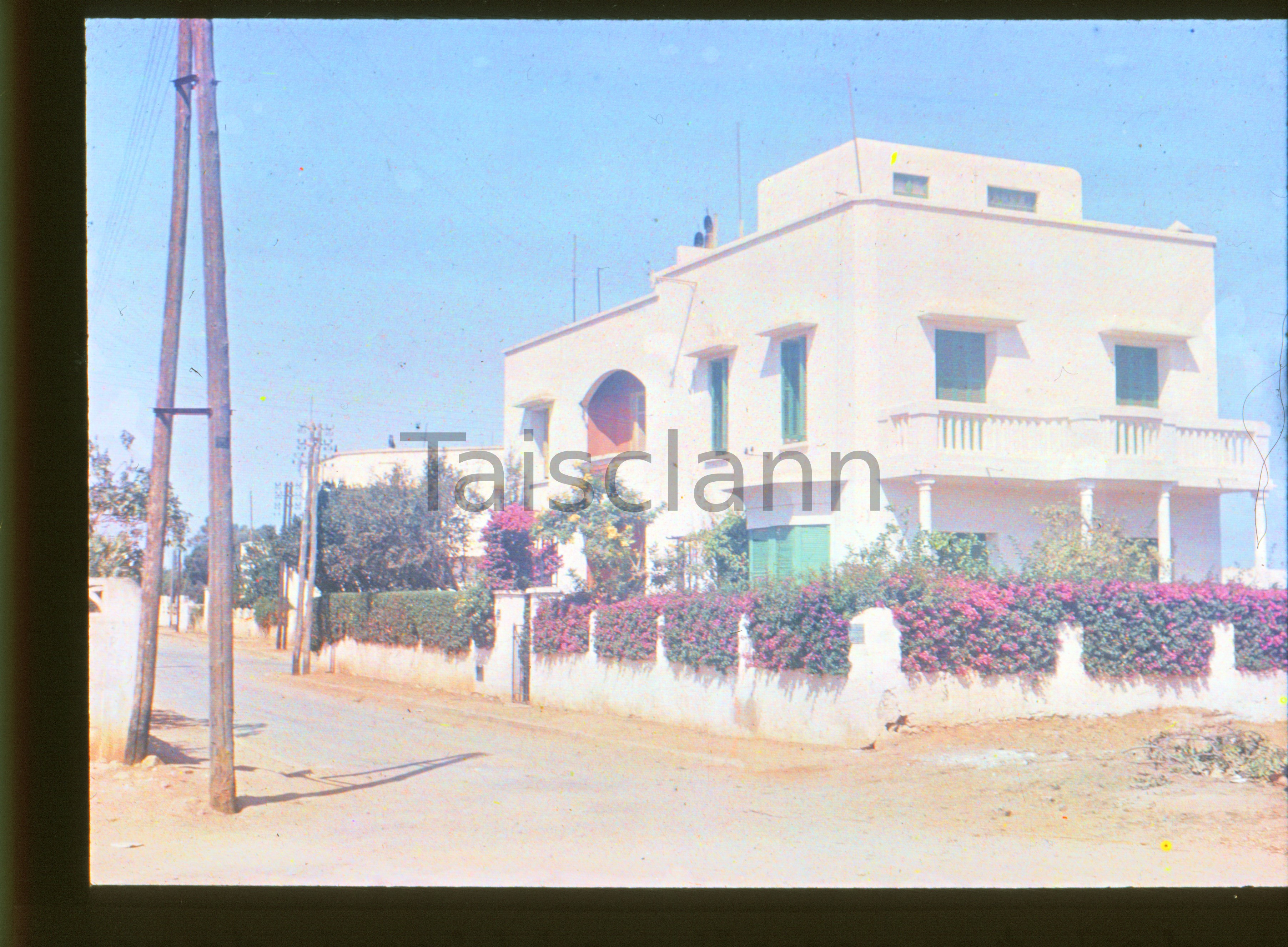 French architecture - home dwelling in Rabat, Morocco.