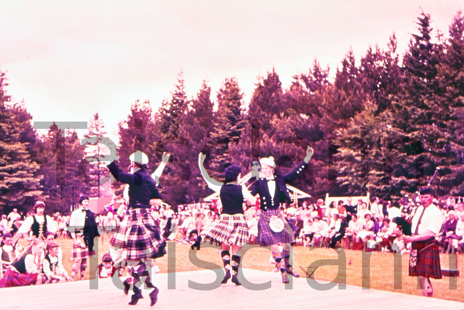 Highland Dancing at Tomitoul, Scotland. - Klett Collection - Margaret Kierney (Photographer).