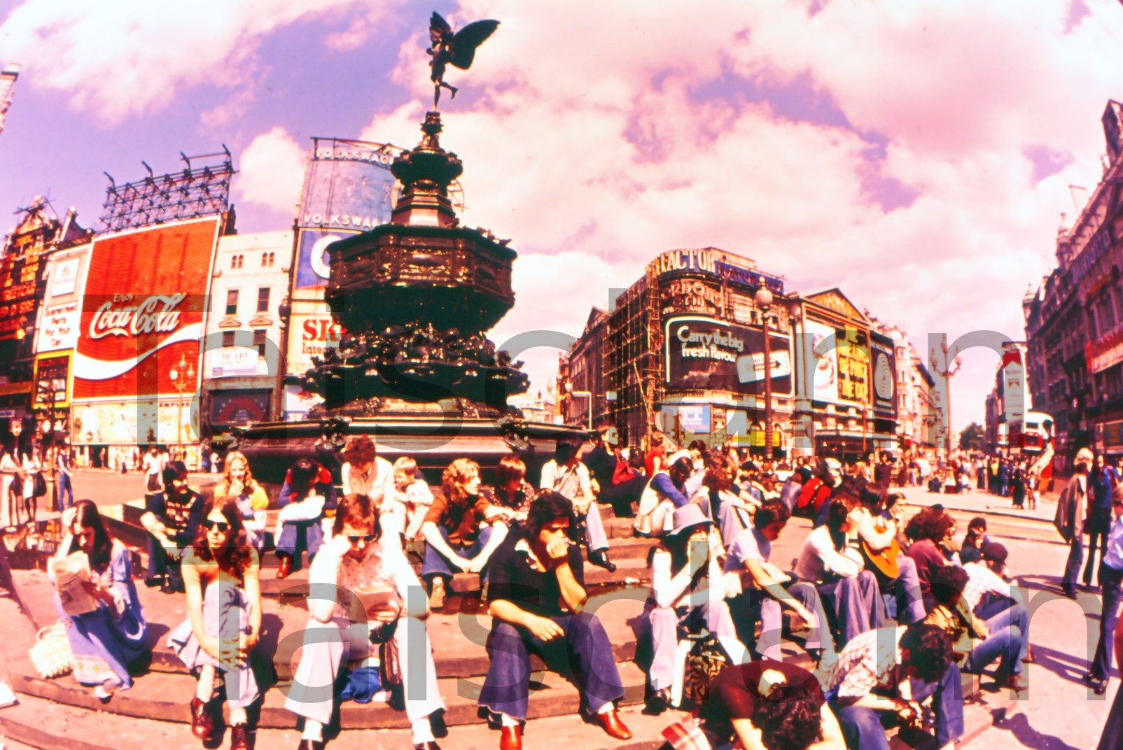 Picadilly Circus - Eros Statue.