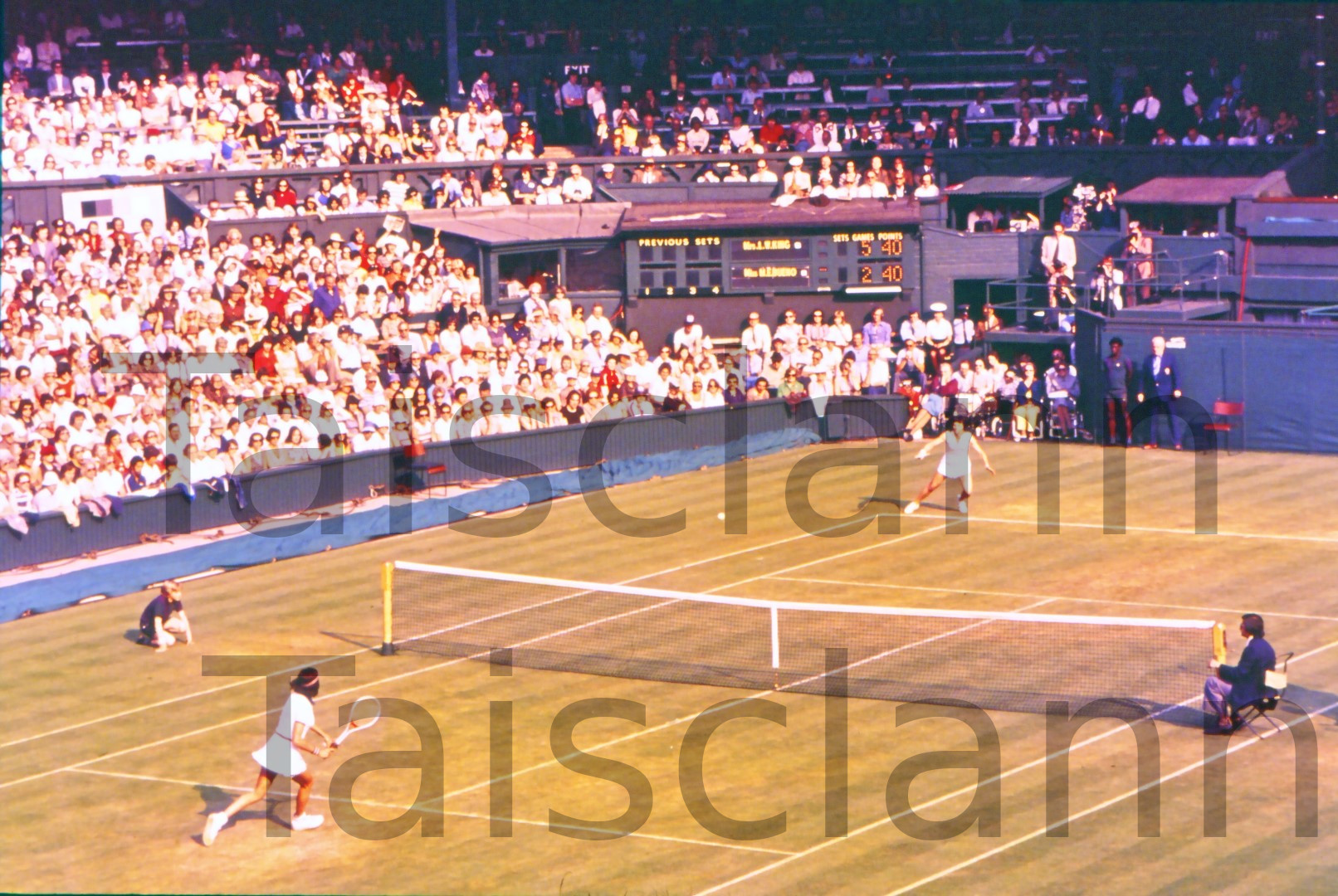 Wimbledon : Ladies' Singles Match.