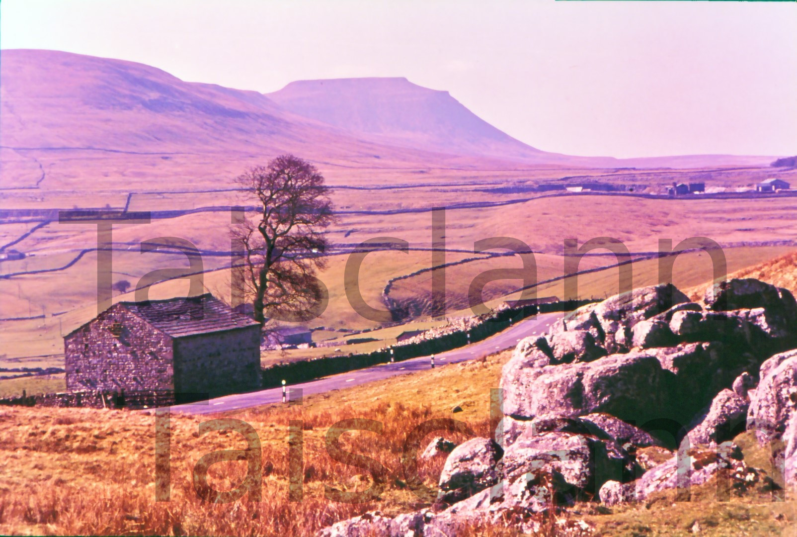 Ingleborough Peak on the Yorkshire Moors. - Klett Collection - Colin A Humphrey (Photographer).