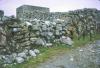 Stone wall on Aran Island.