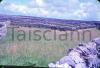 Stone walls enclosing tiny fields in the Aran Islands.