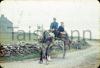 Patrick and Margaret on a cart, Aran Island.