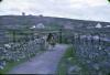 A man and his donkey on Aran Island.