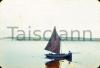 Sailboat off Aran Island.