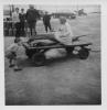 Children on the trailer with the Dolphin.