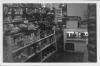 Shelves of groceries in the local shop.