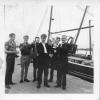 Presentation of awards at the quay in Burtonport.