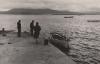People on a pier