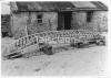 The frame of a curragh being built on Inisheer, Aran Islands.