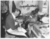 Mr. Berney - the most famous saddler in Ireland making saddles at Kilcullen.