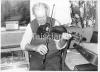 Joe Hanley of Co.Roscommon playing one of his own make of violin. 