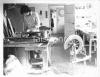 John Shiel, Carndonagh, Co.Donegal - turning a piece for a spinning wheel.