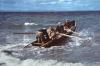 Along the Roadside - Four Men in a Currach