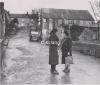 Women gossiping at the border town of Pettigo.