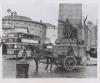 Bus and Cart near Parnell Monument, Dublin.